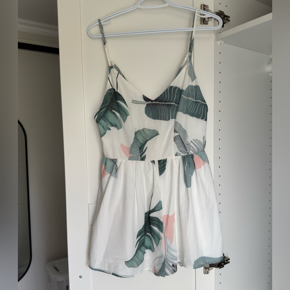 Flowy Flower Romper
